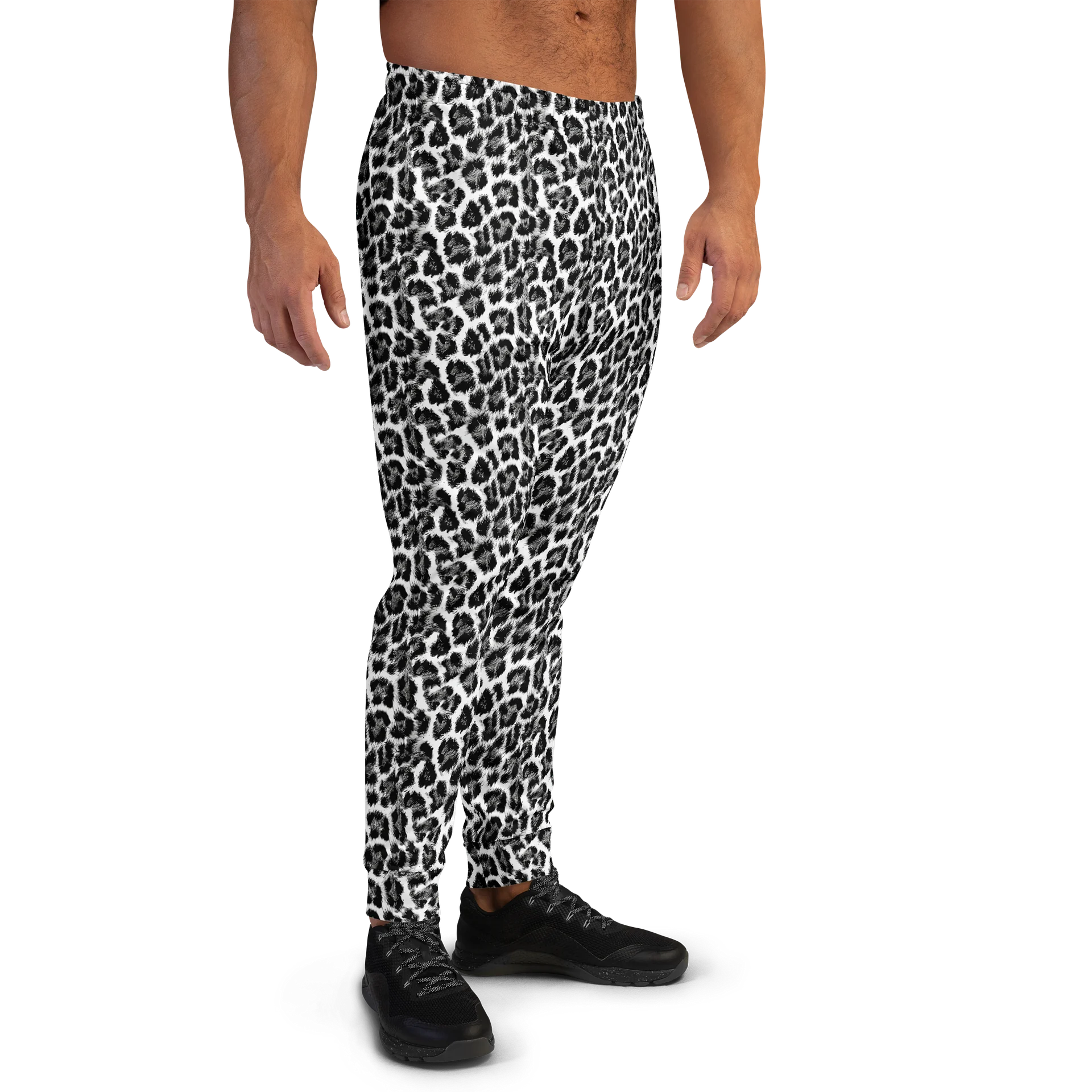 Stylish Recycled Men's Joggers with Bold Animal Print product image (4)