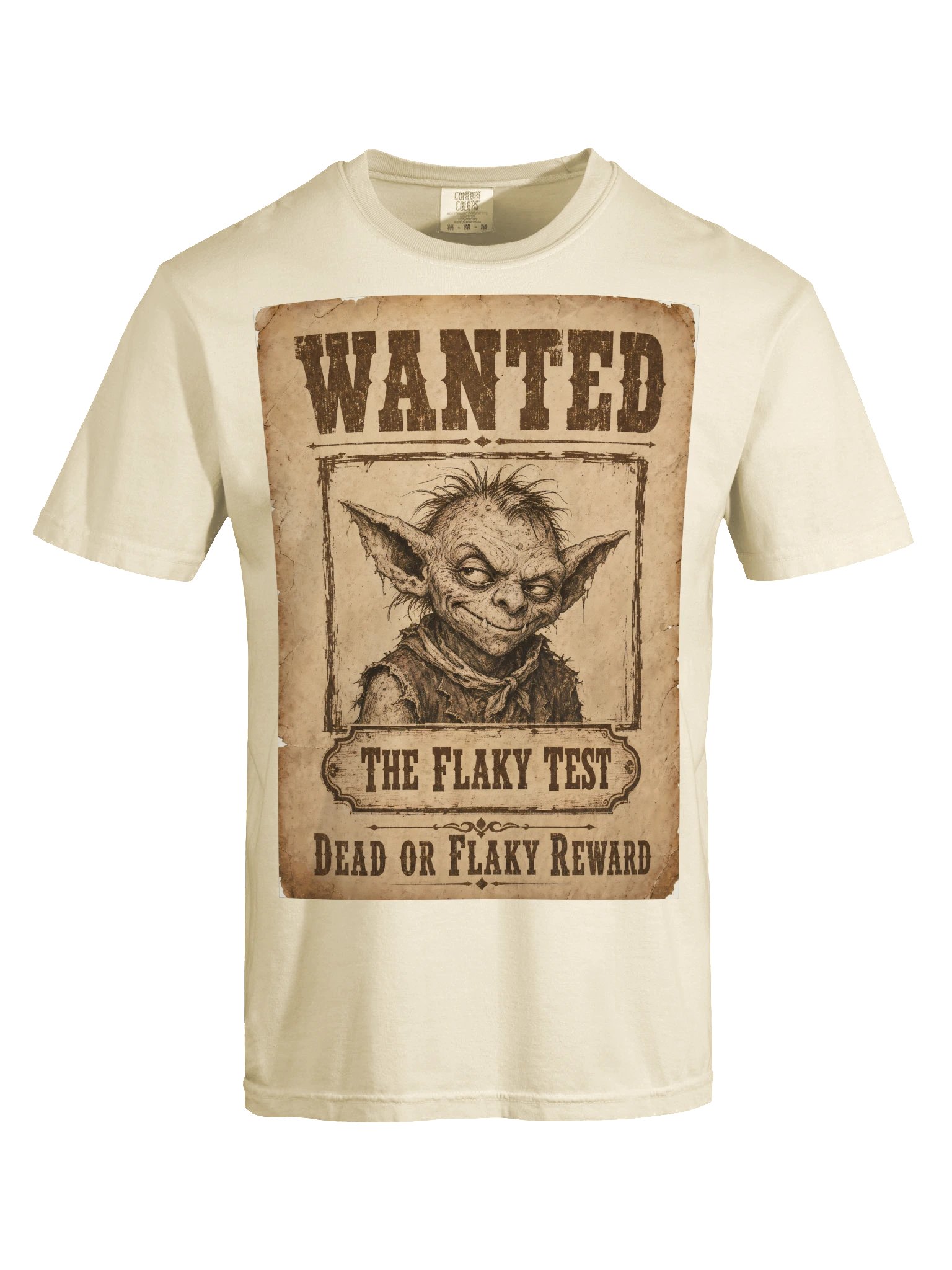 Wanted The Flaky Test Tee product image (5)