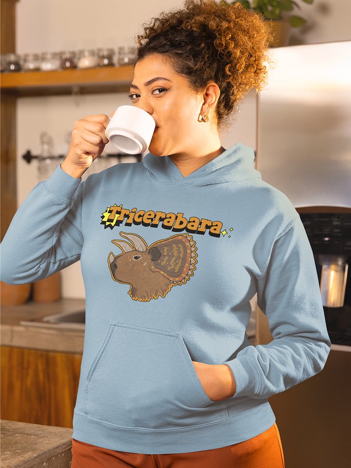 Tricerabara unisex hoodie product image (1)