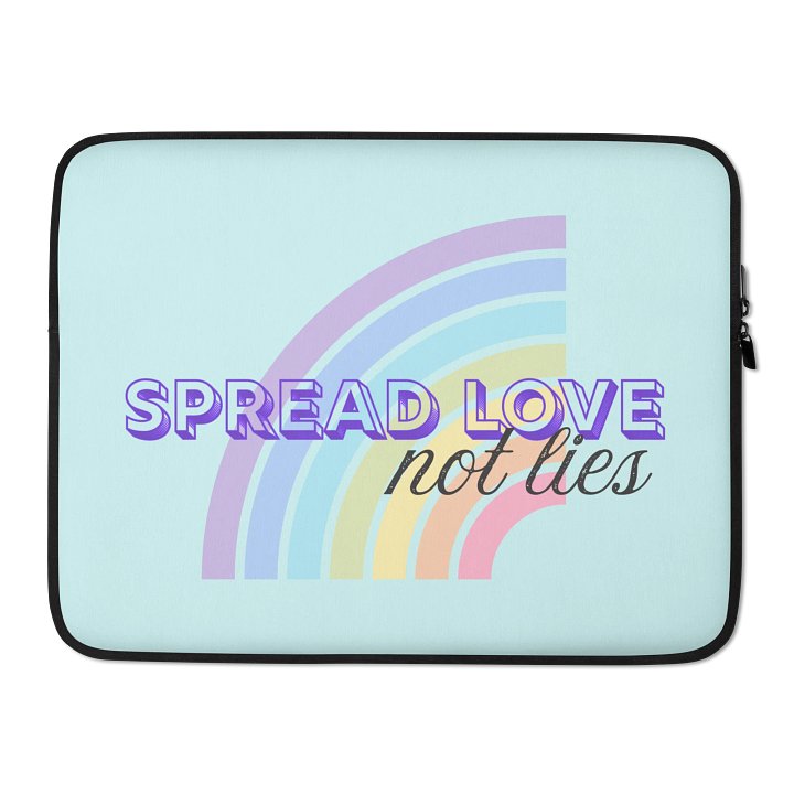 Spread Love Laptop Sleeve product image (2)
