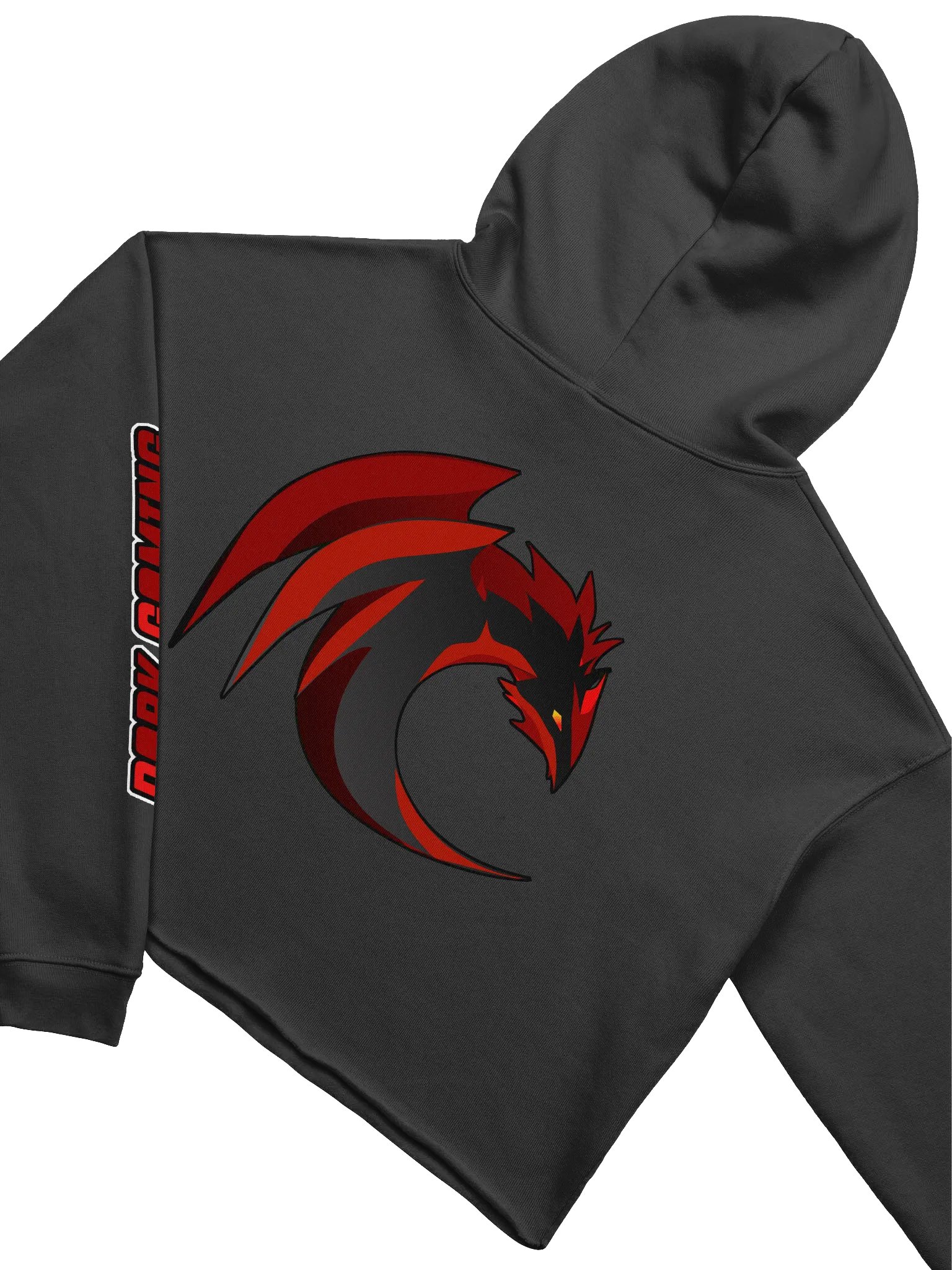 Double DarkGaming Crop-Top Hoodie product image (12)
