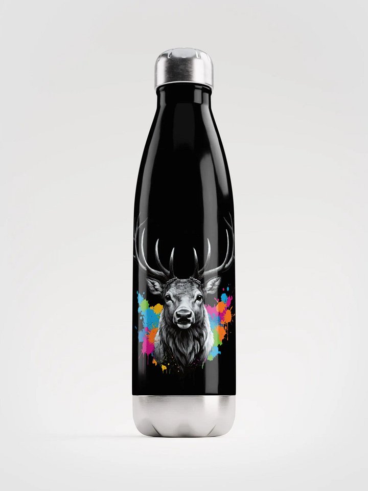 Colorful Elk Water Bottle 17oz product image (1)