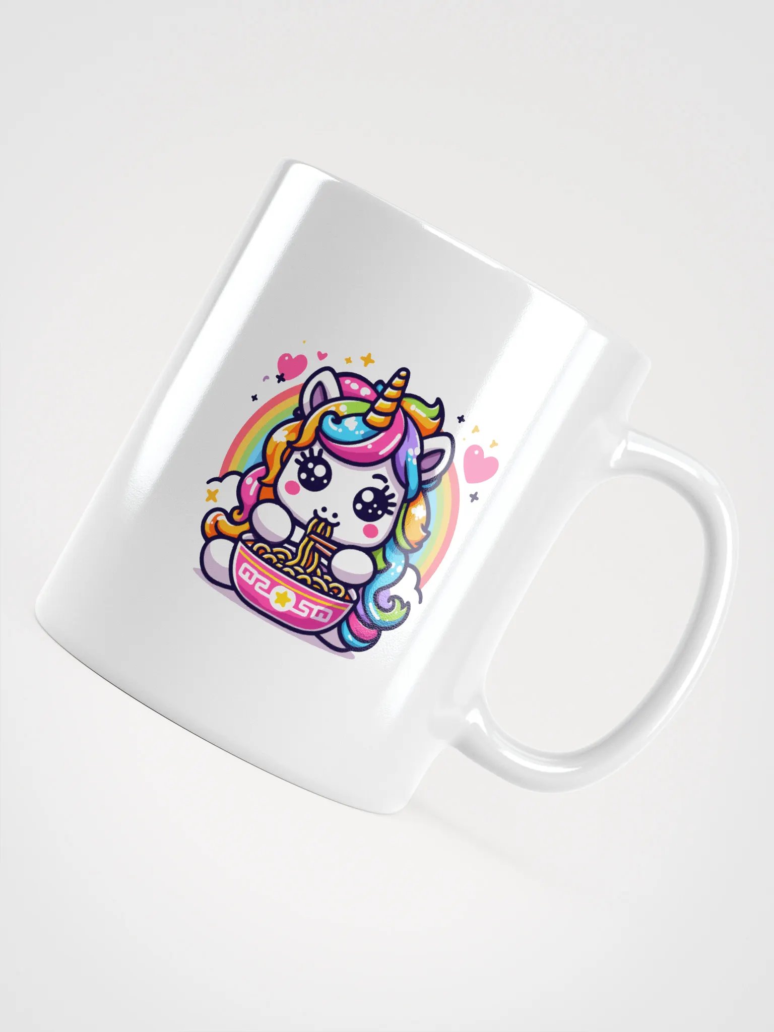 Rainbow Unicorn Noodle Party Mug product image (10)