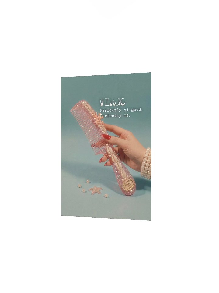 Virgo Mermaid Zodiac Print product image (2)