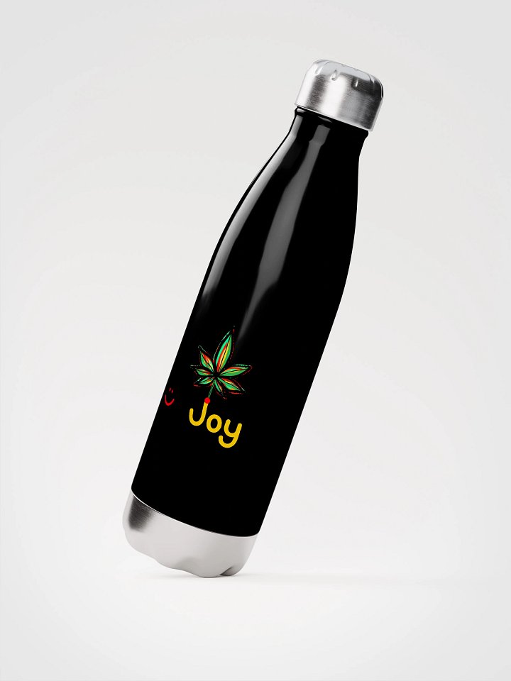 Joyful Leaf Stainless Steel Water Bottle product image (2)
