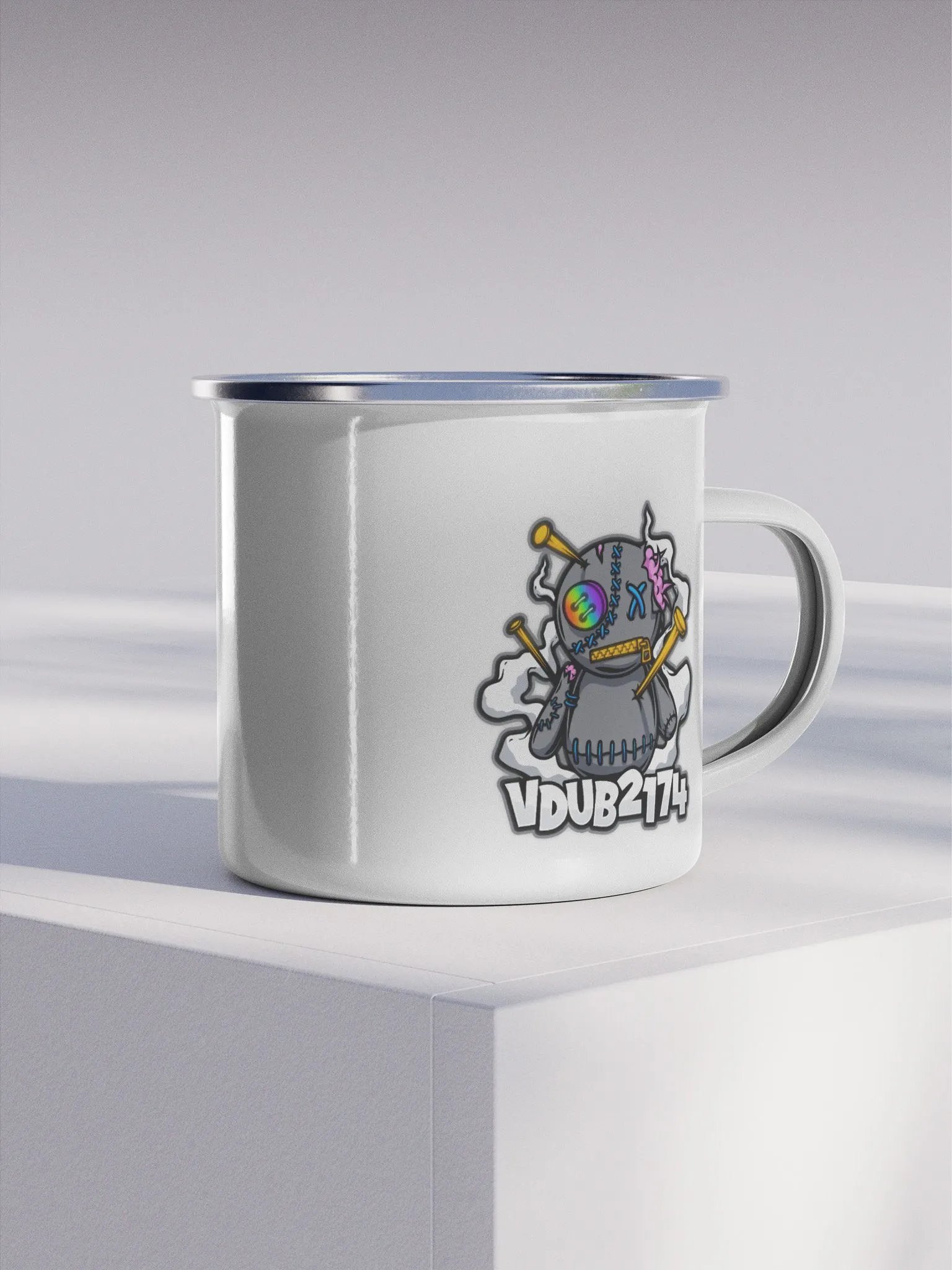 Voodoo Doll Enamel Mug product image (4)