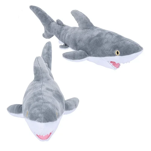 Cute 22" Ocean Shark Plush - Soft Eco-Friendly Baby Stuffed Toy Gift product image (3)
