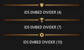 Goldish Embed Divider Bars Pack product image (3)