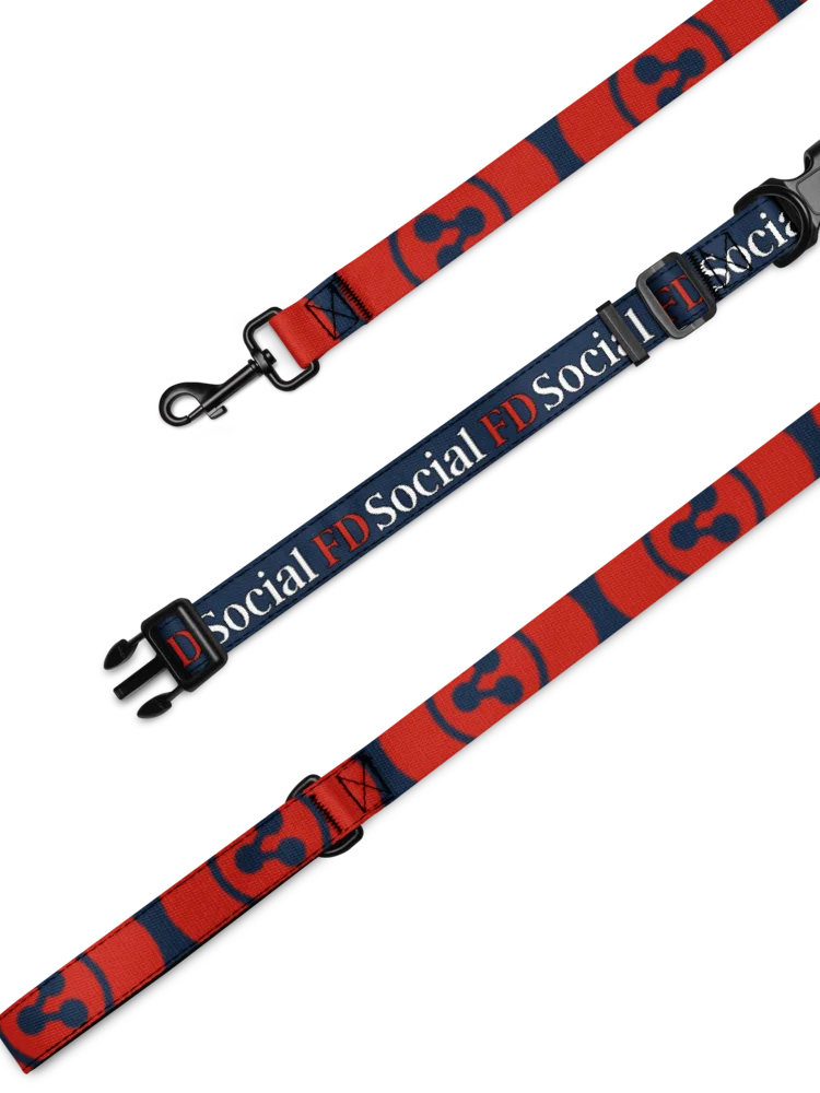 Social FD Pet Collar & Leash Set product image (6)