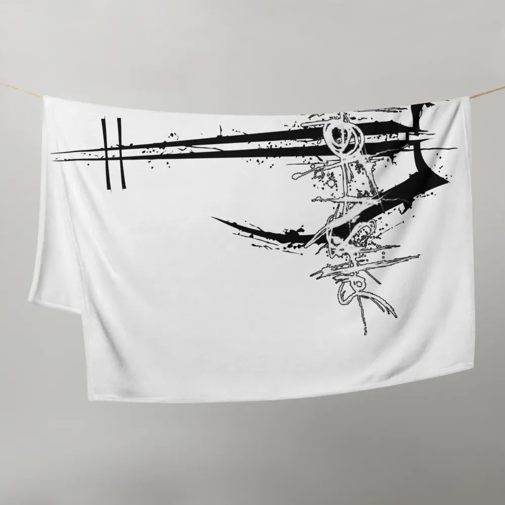 Fleece Throw Blanket Full Logo product image (5)