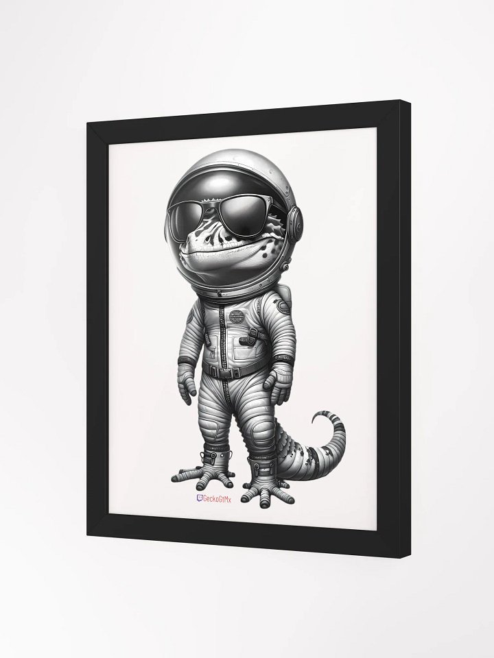 AstroLizard Framed Matte Poster product image (6)