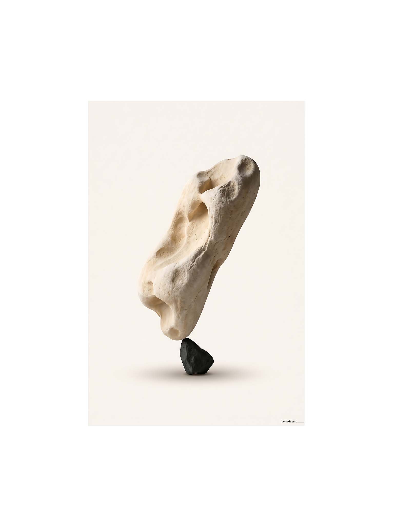 Eroded Balance - Abstract Organic Sculptural Wall Art product image (1)