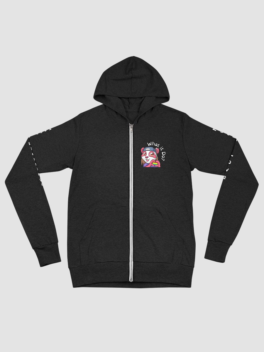 PaisliePanda UwU Lightweight Zip Hoodie product image (1)