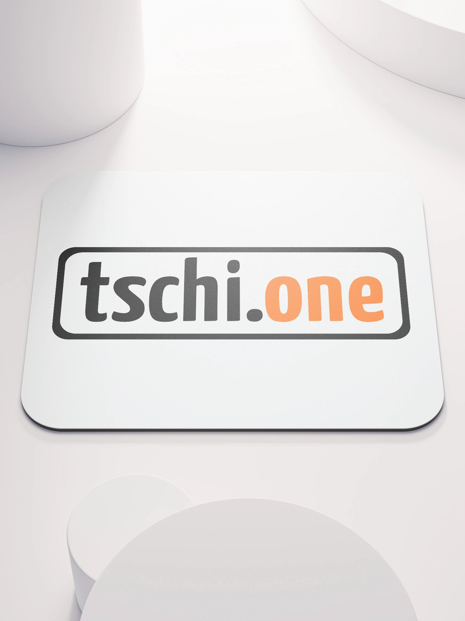 Click. Chill. Create. – Das tschi.one Mousepad product image (1)