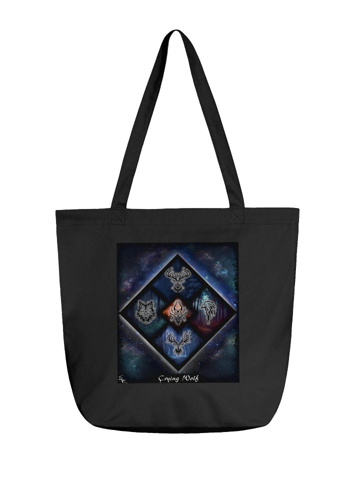 Crying Wolf Galaxy Tote Bag product image (1)
