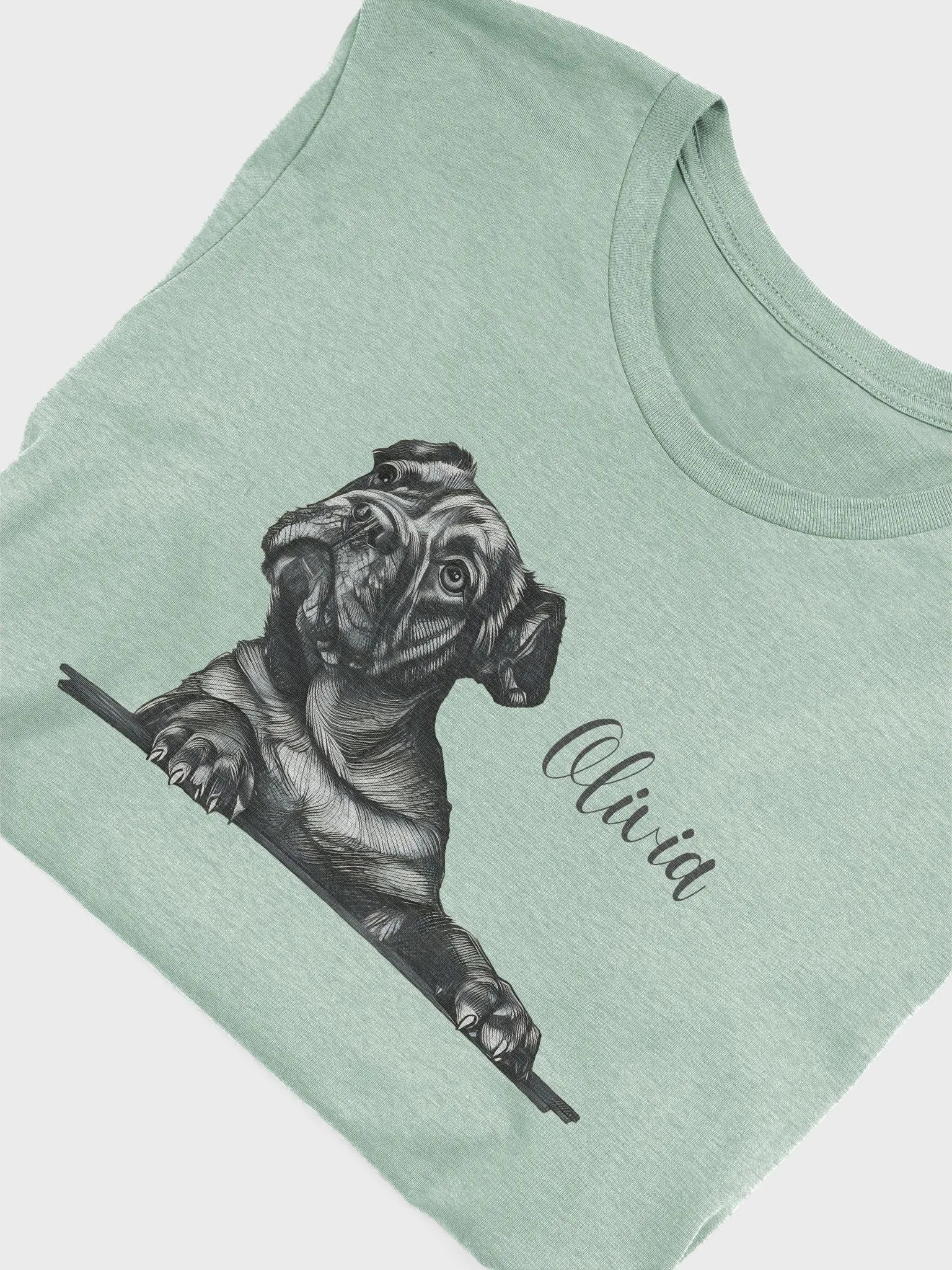 YOUR FRENCH BULLDOG! / T-SHIRT WITH PERSONALIZED NAME product image (1)