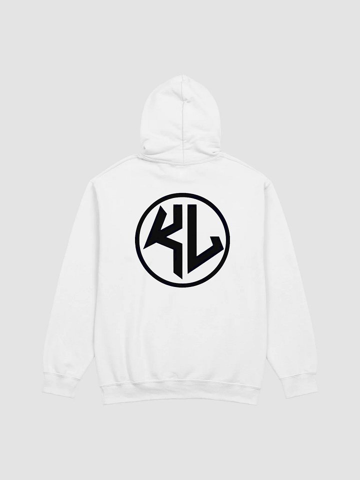 KaleLex Gildan Classic Hoodie White product image (2)