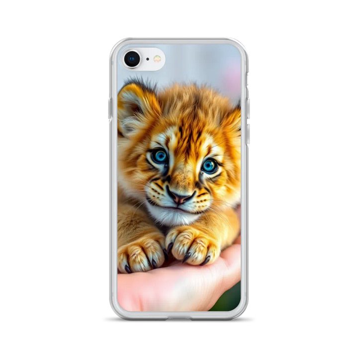 Tiger Cub Blue-Eyed iPhone® Case product image (24)
