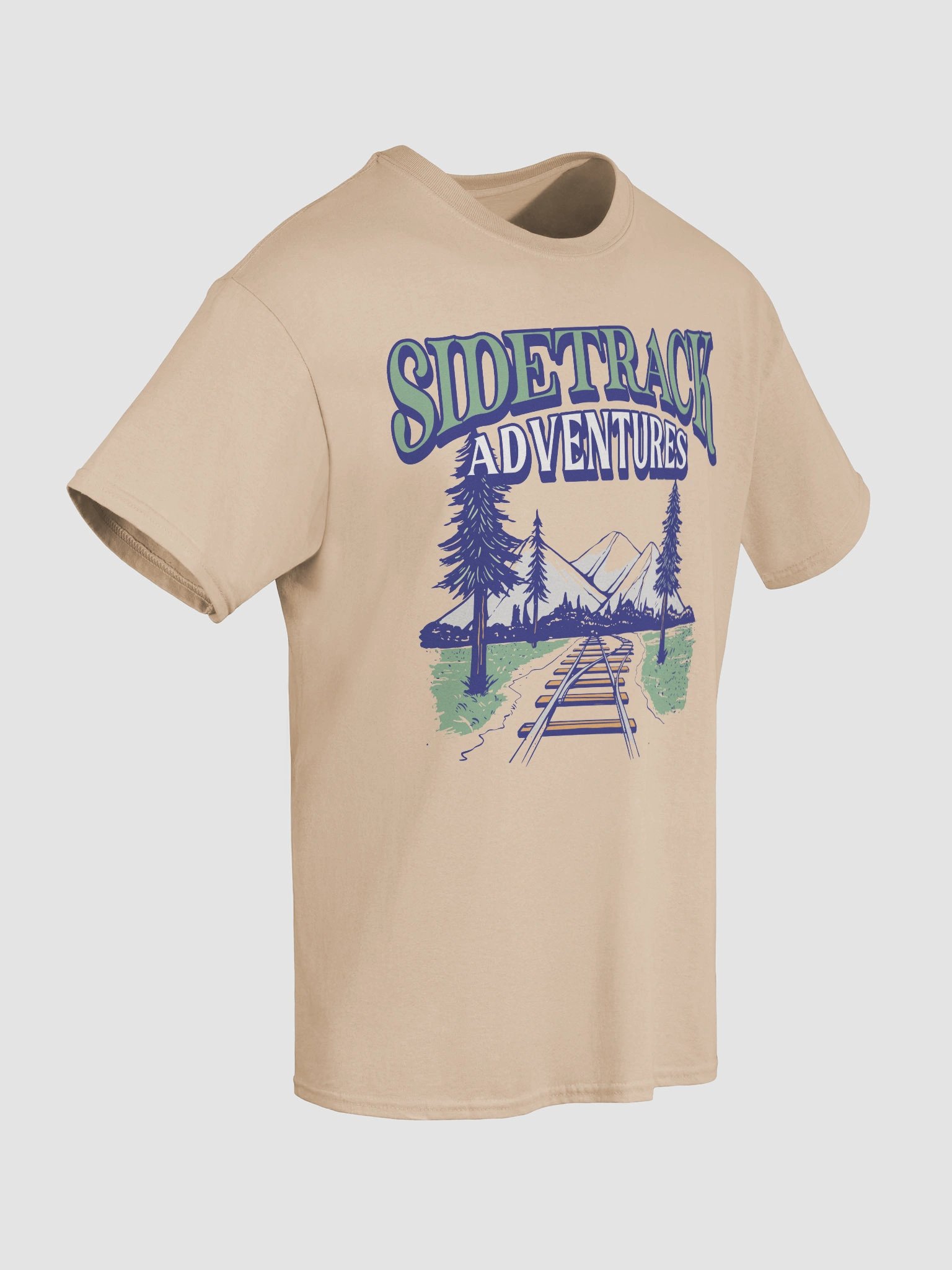 Back for 1 Month: Sidetrack Adventures Retro Style Logo Shirt product image (8)