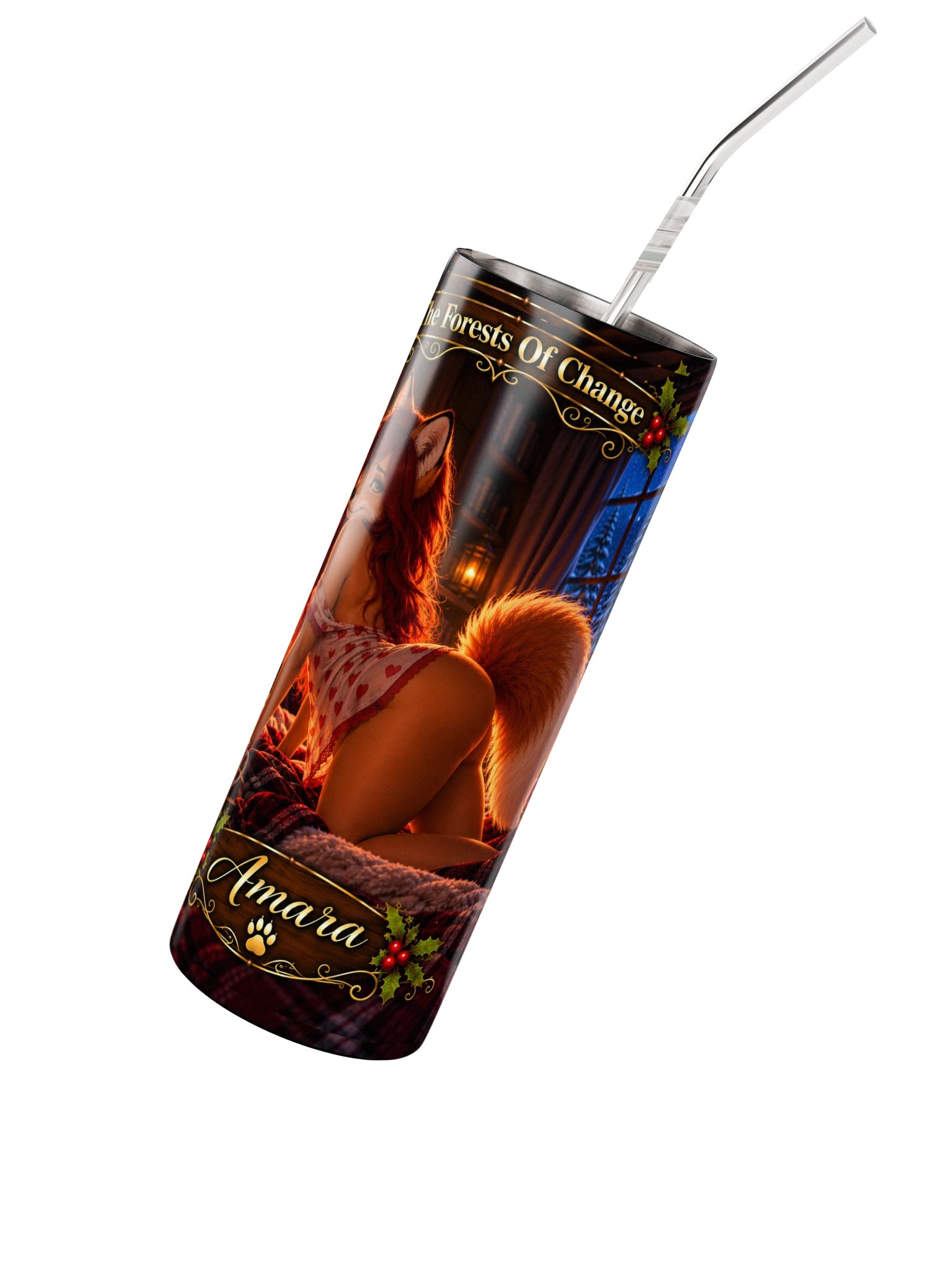 Amara's Night Shirt Tumbler. product image (2)