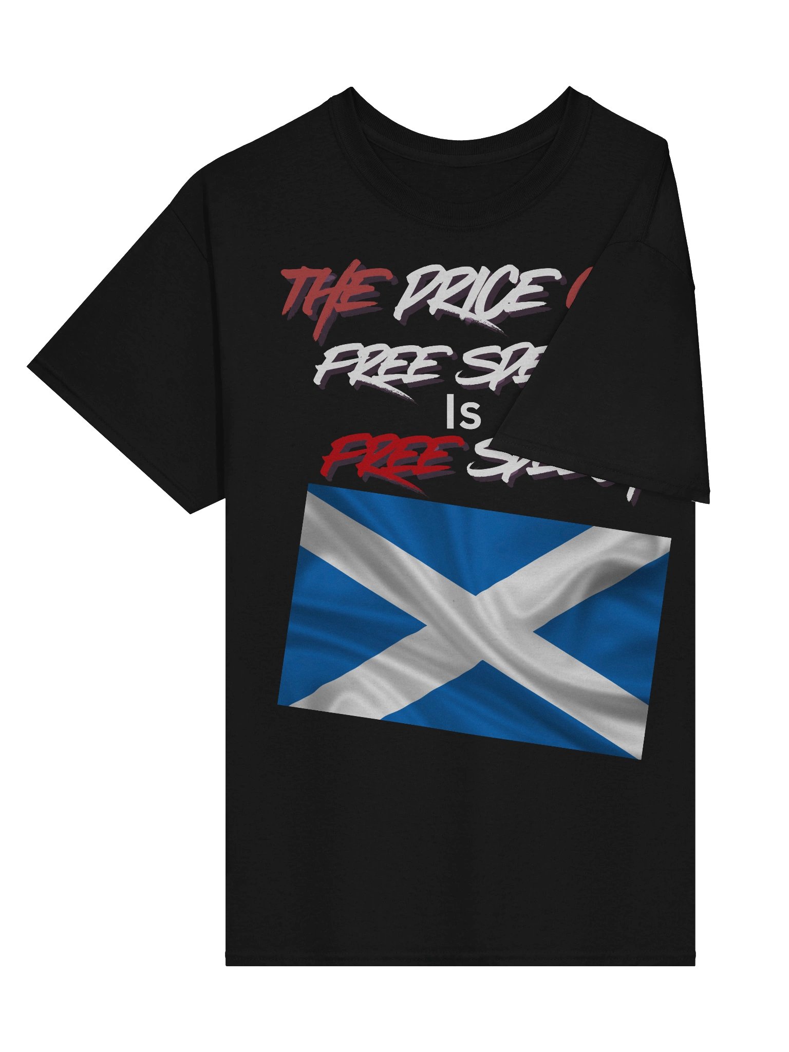 Scottish Free Speech Flag T-Shirt product image (5)