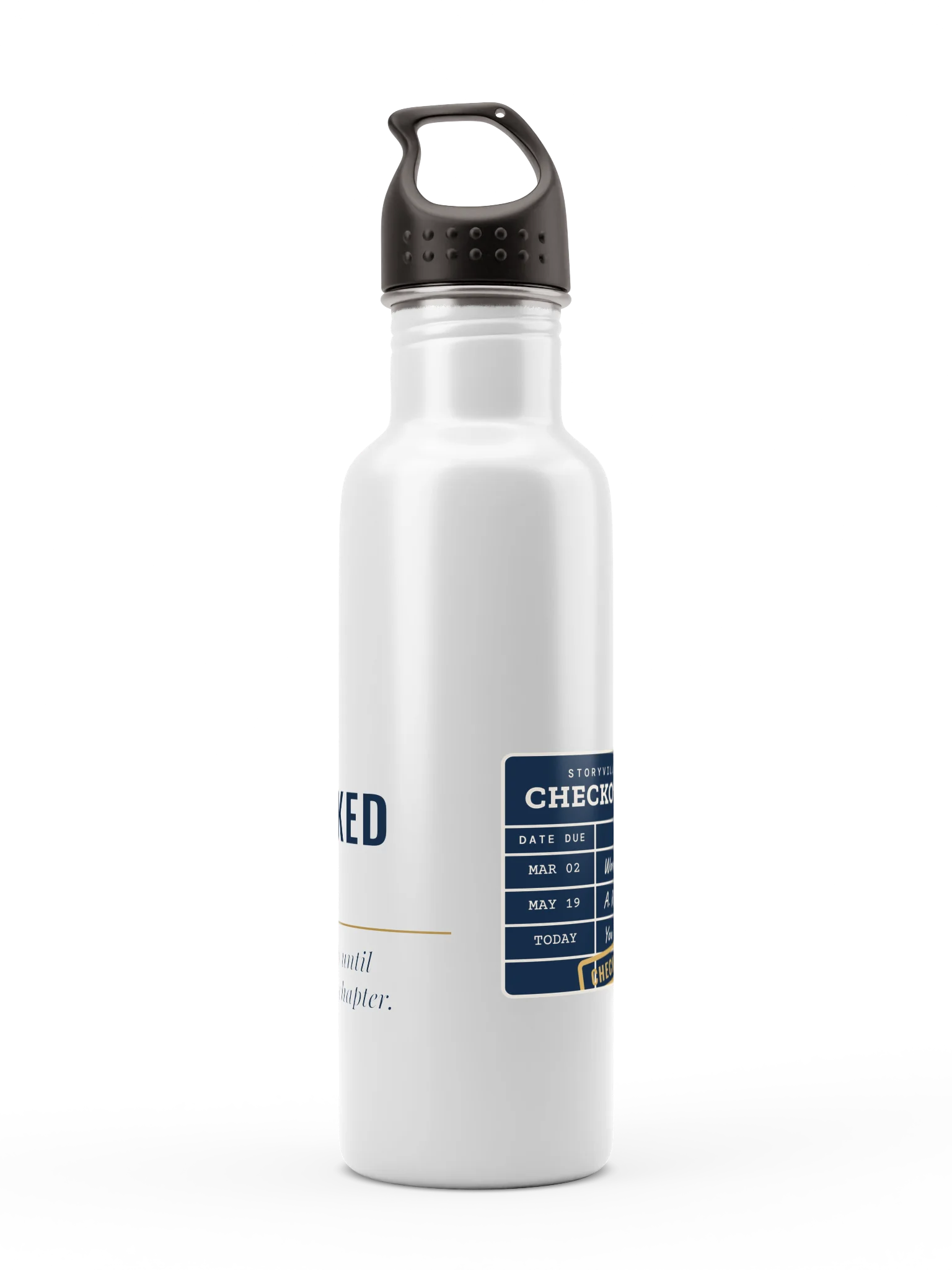 Checked Out Water Bottle product image (4)