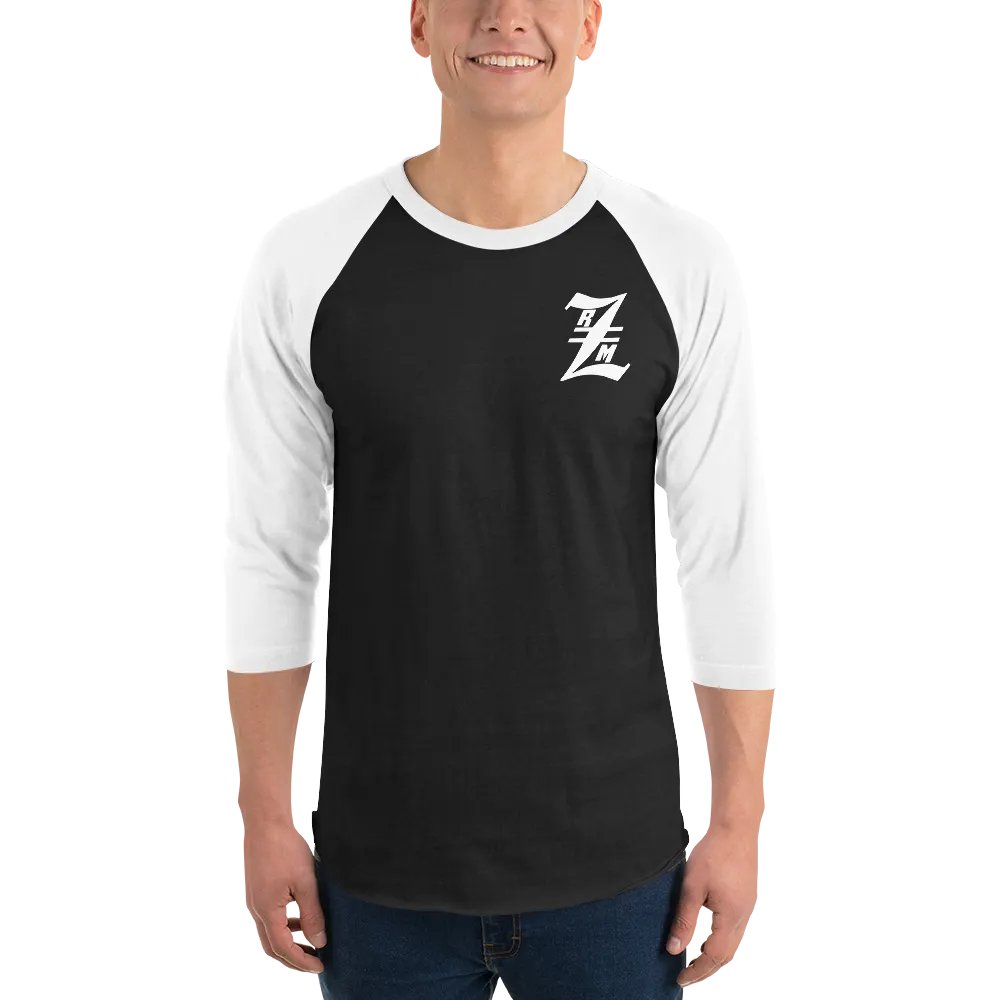 RZM Baseball Tee (Black) product image (1)