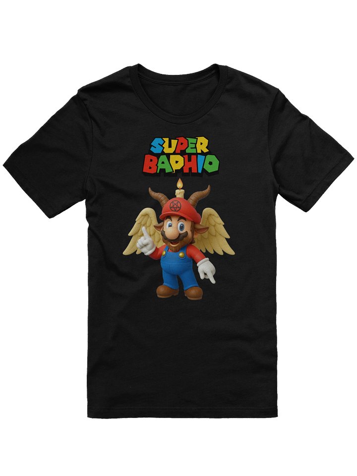 Super Baphio: The Dark Plumber Parody Tee product image (3)
