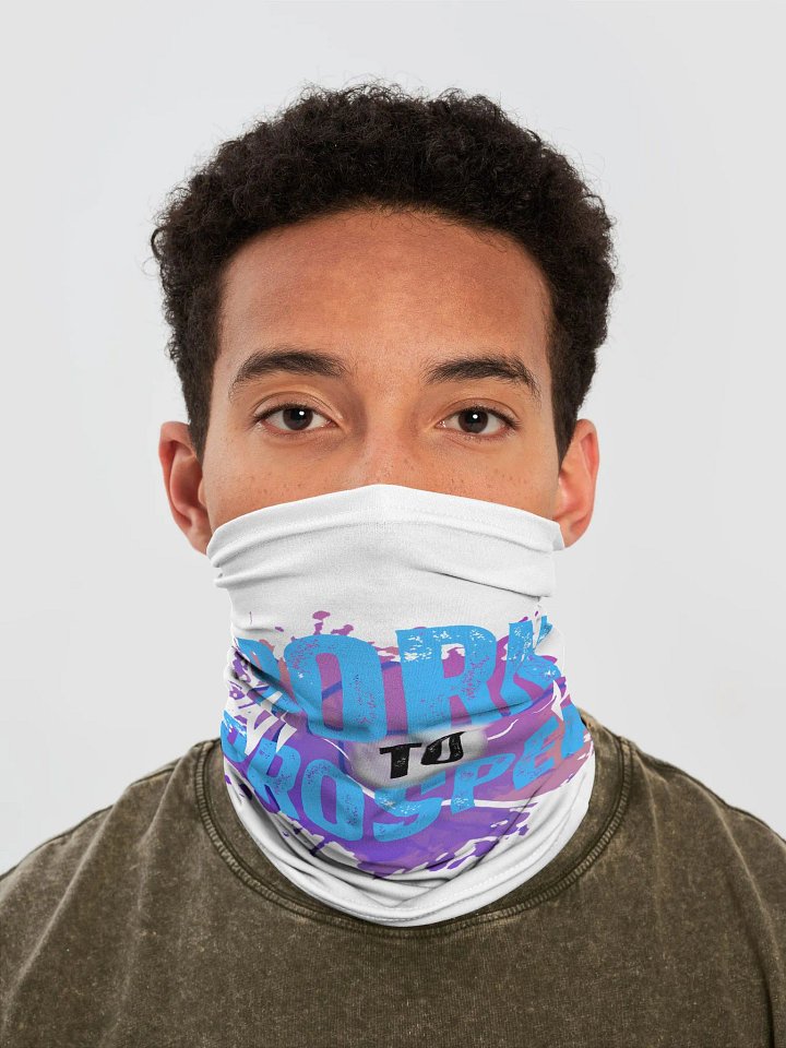 Born to Prosper All-Over Neck Gaiter product image (1)