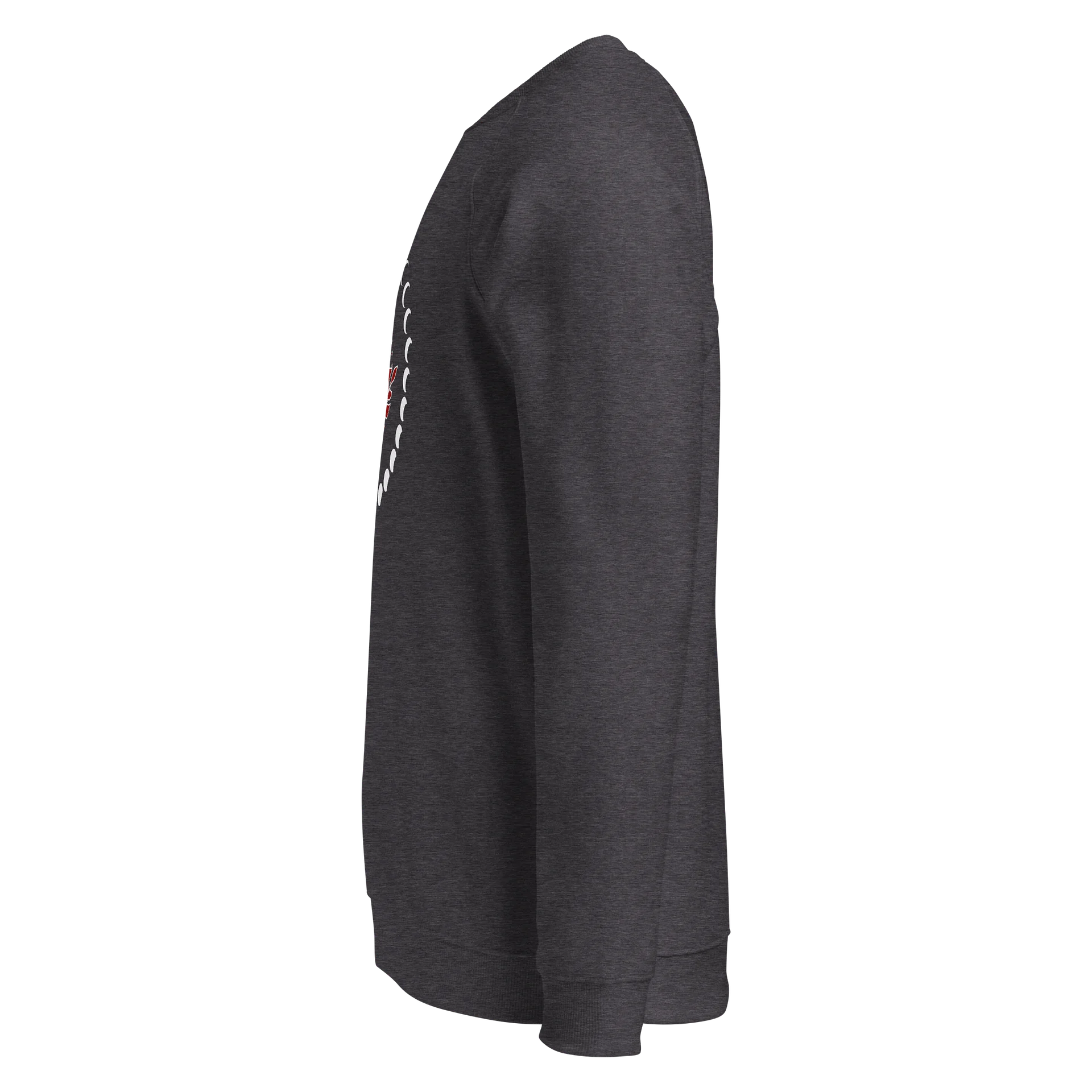 Organic Cotton Sweatshirt Mystic Moon Blooming Rose product image (11)