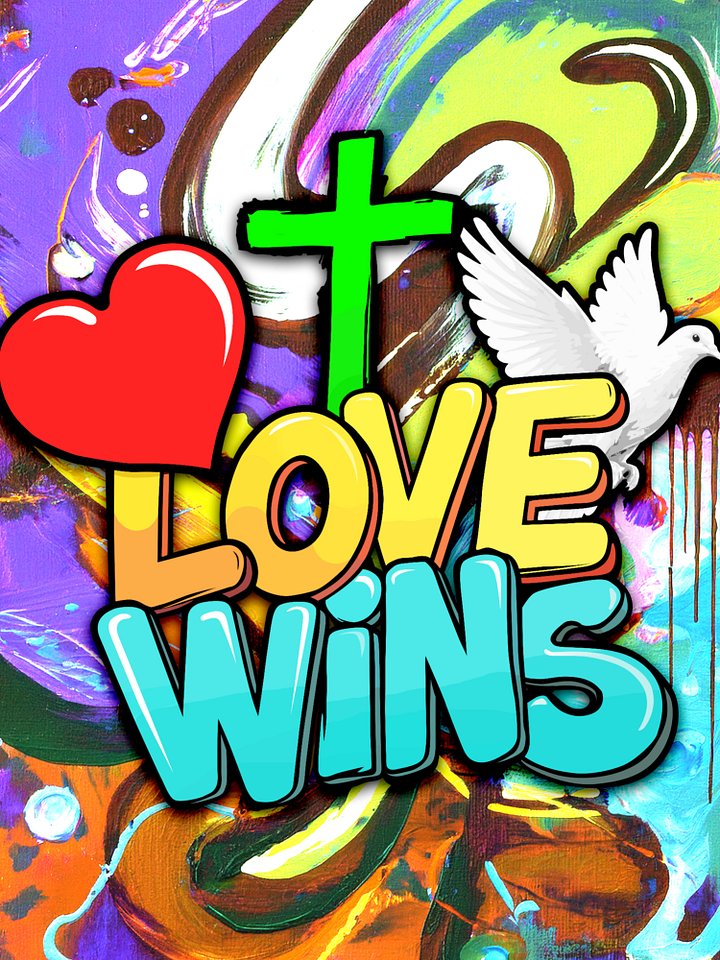 Love Wins Collection - Comfort Colours Garment-Dyed Heavyweight T-Shirt product image (1)