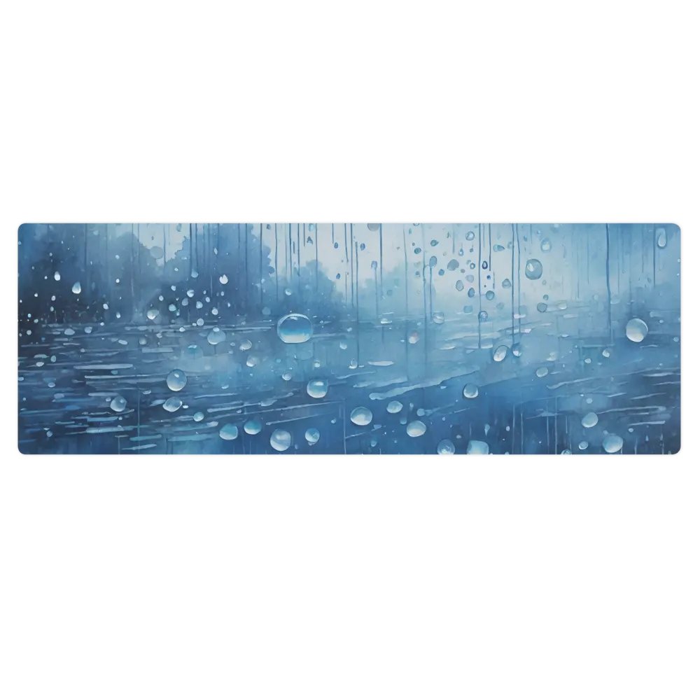 Rain Droplet Yoga Mat product image (1)