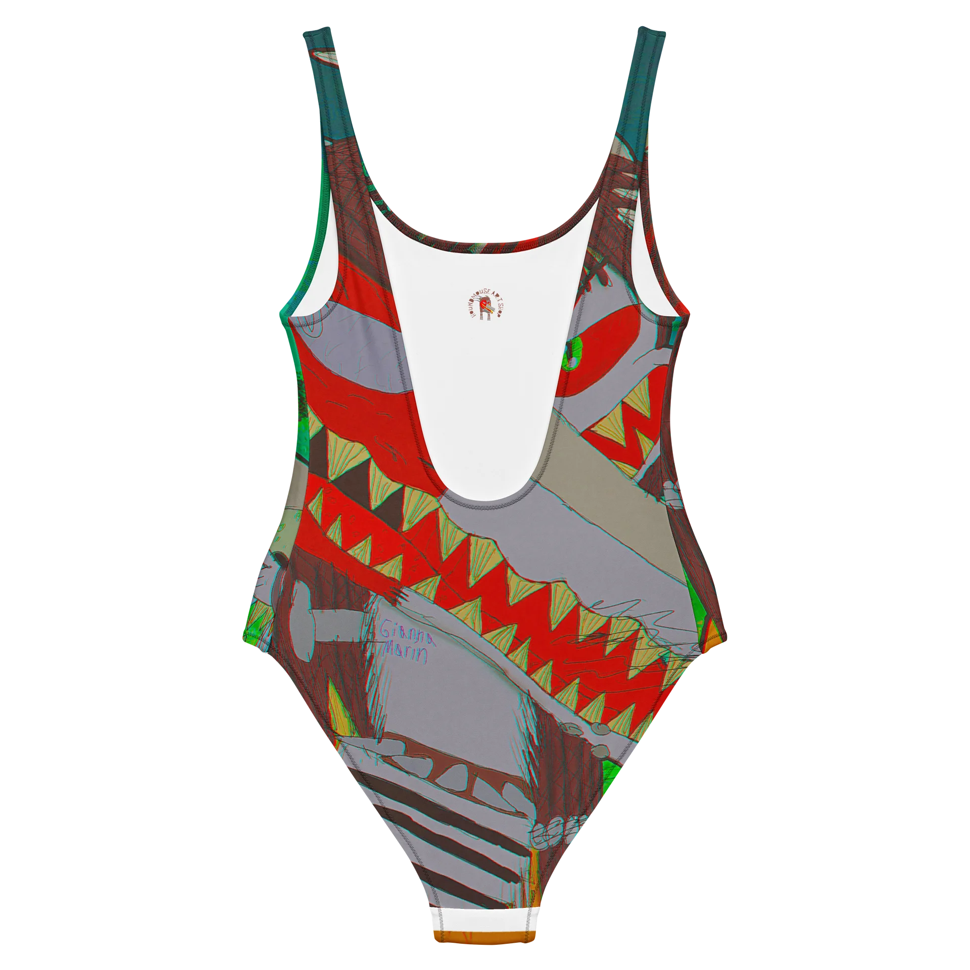 Maceo All-Over Print One-Piece Swimsuit product image (6)