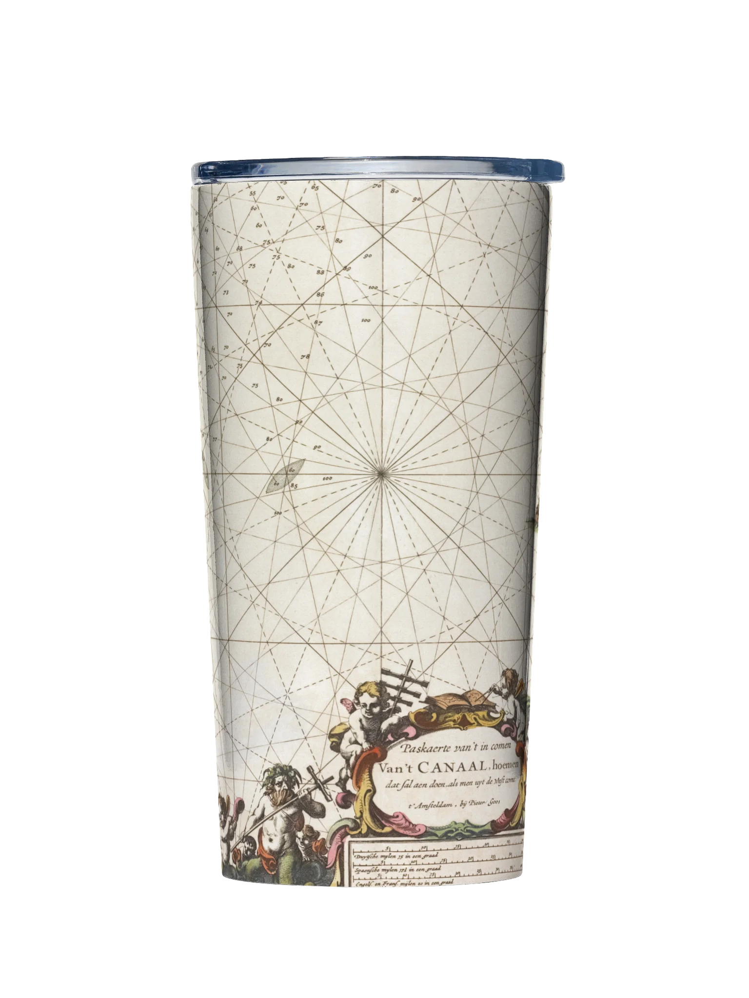 Vintage Nautical Map Tumbler product image (1)