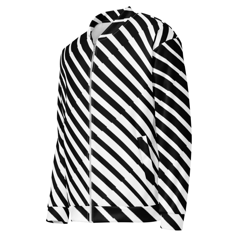 Dynamic Lines All-Over Bomber Jacket product image (5)