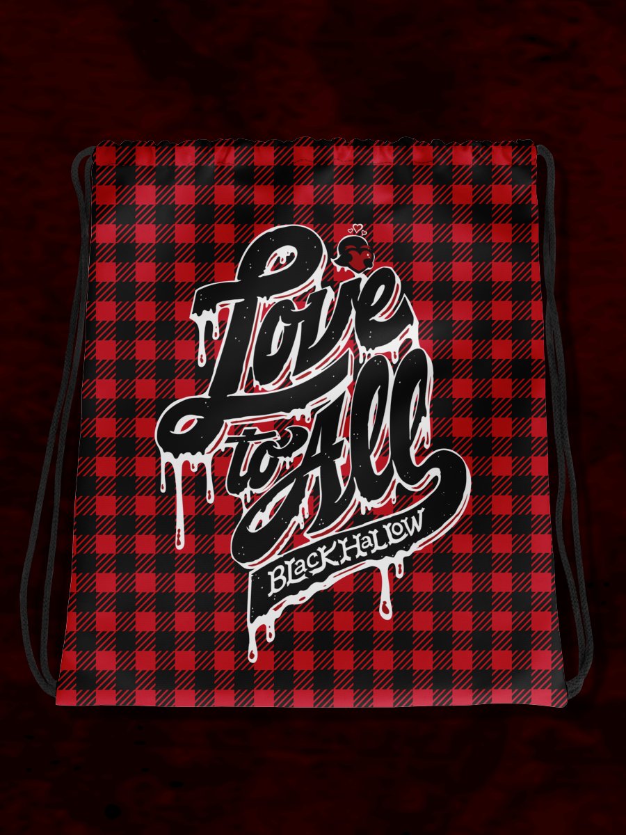 L2A 2022 Flannel Drawstring Bag product image (1)