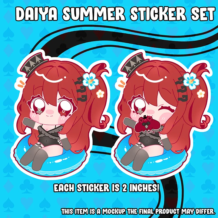 Daiya Sticker Set [PREORDER] product image (1)