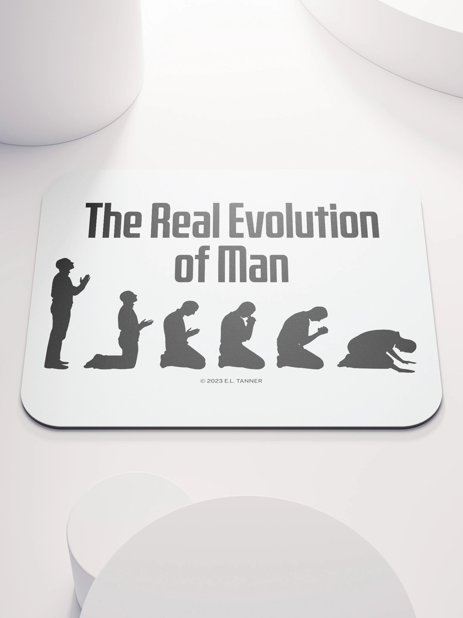 The Real Evolution of Man, Mouse Pad product image (1)
