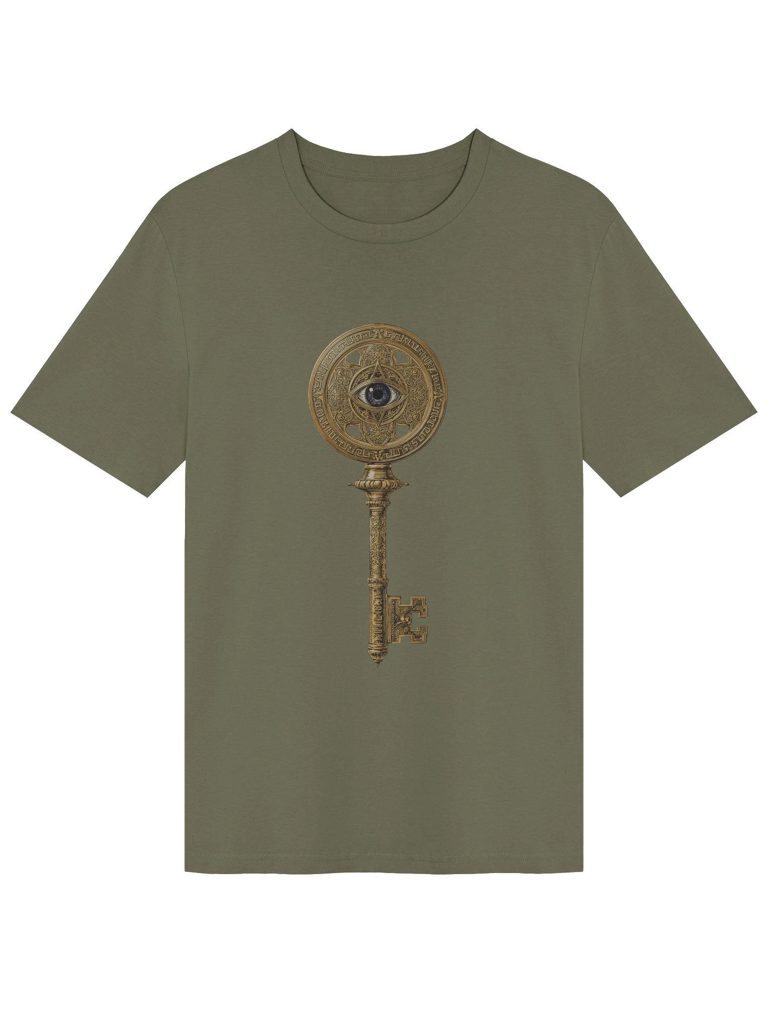 The Gatekeeper’s Key – Khaki Archive Edition (Front & Back Print) product image (1)