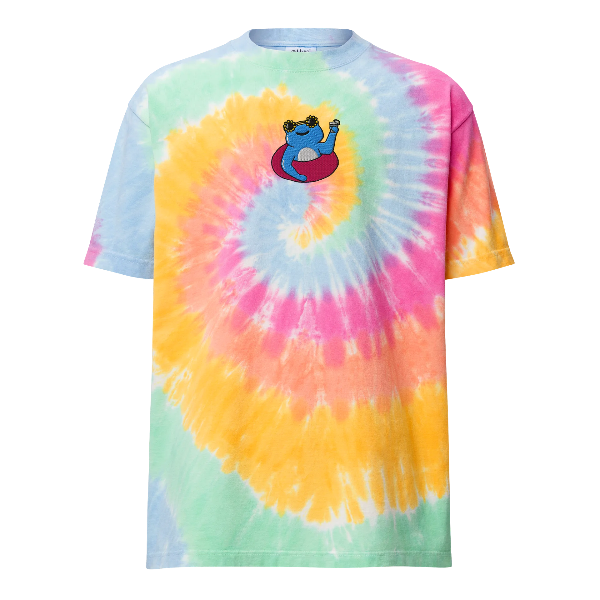 Hot Froge Summer Floatin' Froge Tie Dye Tee product image (1)