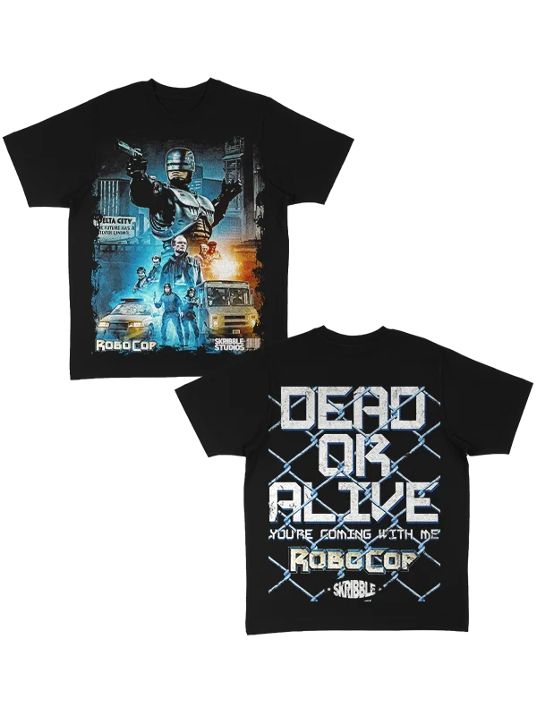 Skribble Studios Dead Or Alive Luxury Tee product image (1)