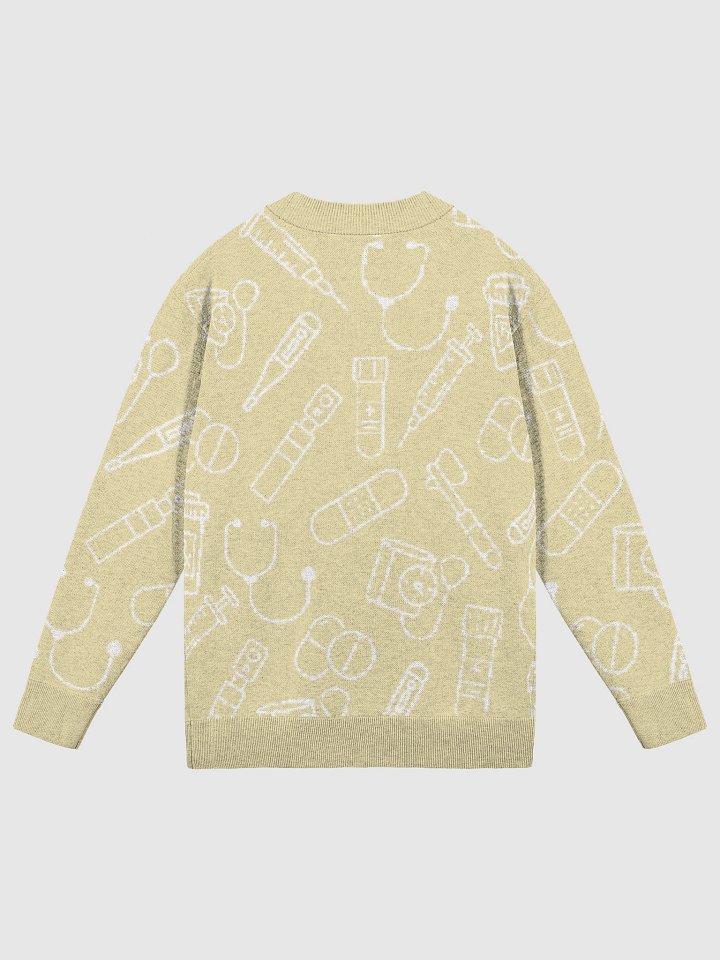 clinic cardigan (mellow yellow) product image (2)
