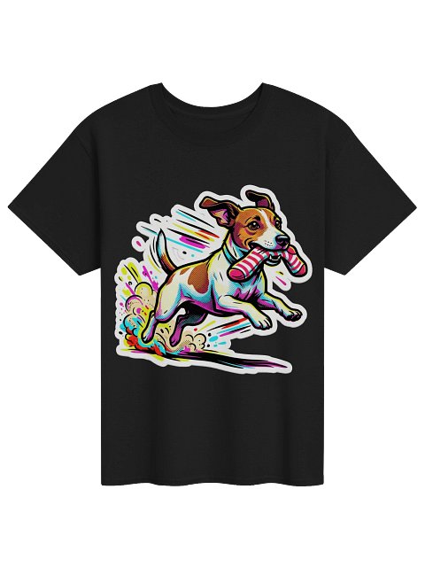 Sock Thief Jack Russell Tee