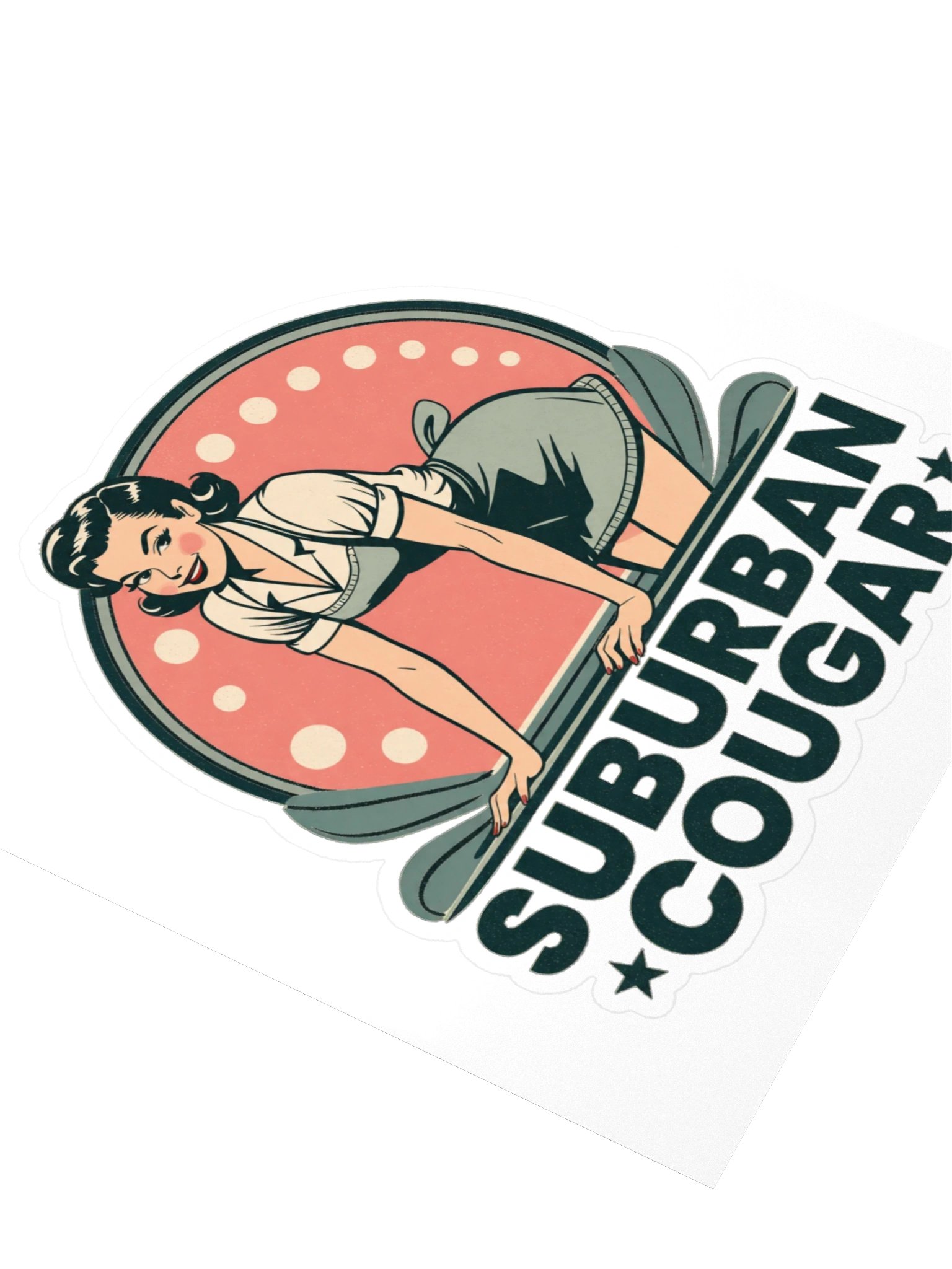 Suburban Cougar 4" Sticker product image (3)