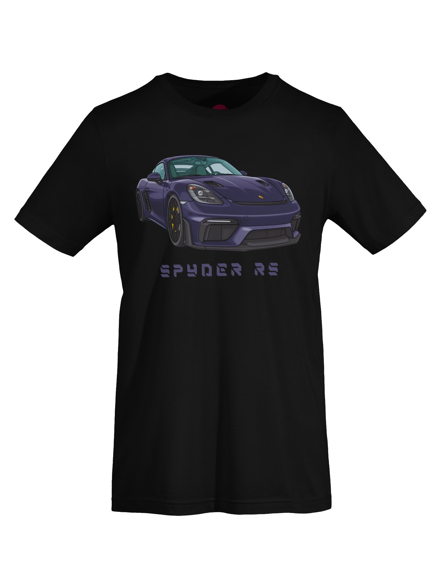 Purple Porsche Spyder RS Shirt (Retro, Sketch, Silhouette) product image (58)
