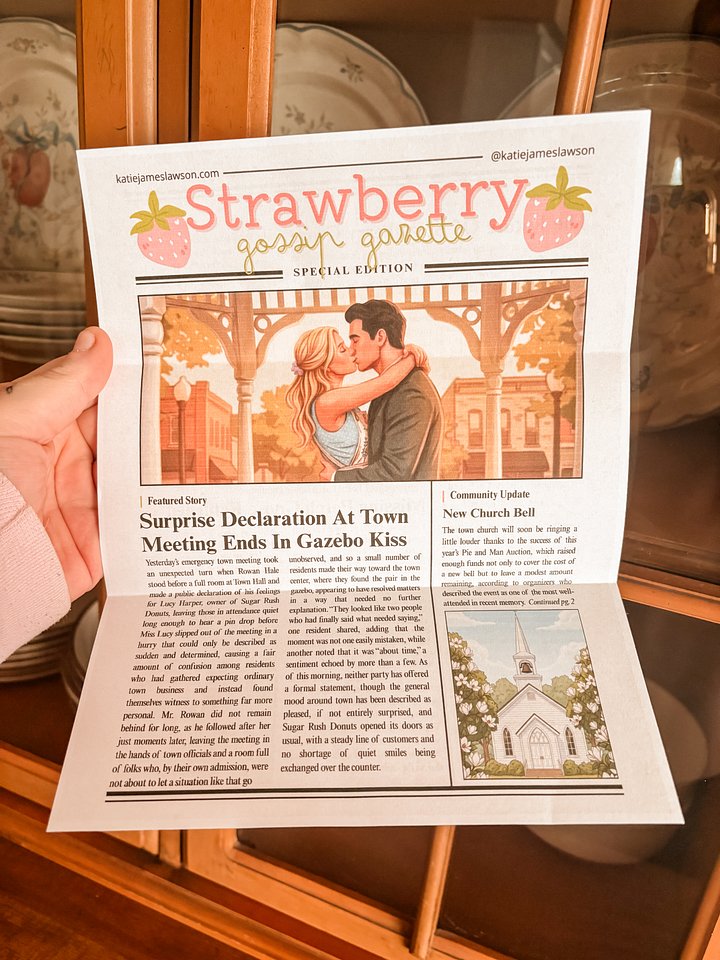 Strawberry Gossip Gazette (Special Edition) product image (2)