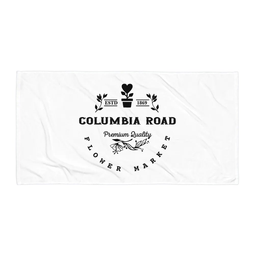 Columbia Road Market Bath Towel product image (1)