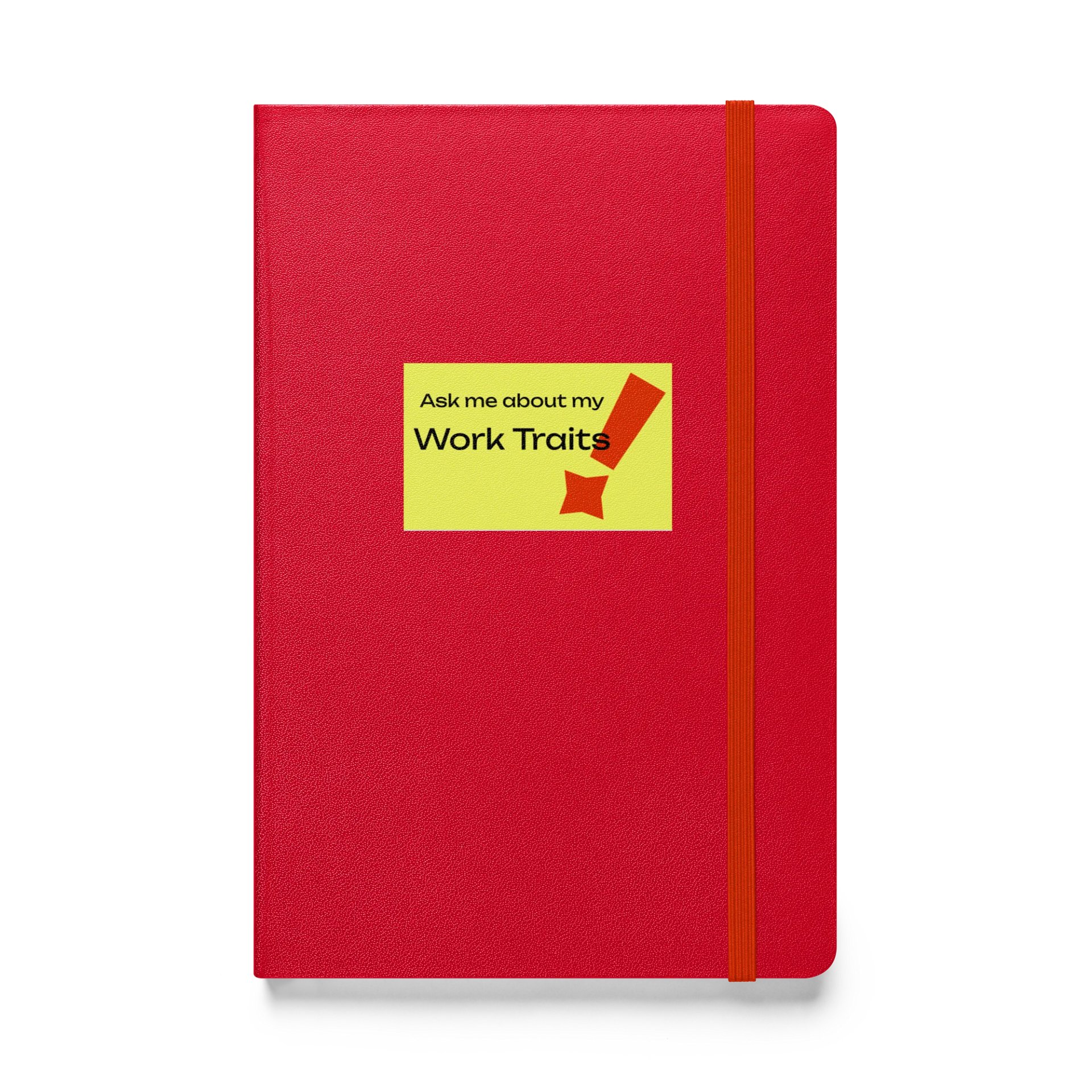 Work Traits Hardcover Lined Notebook (Blank) product image (1)