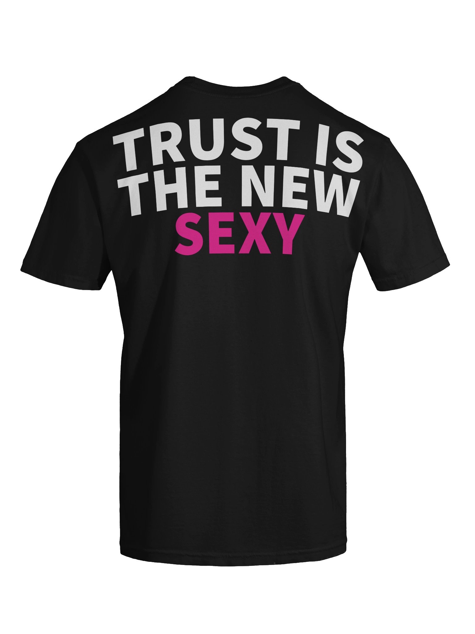 DateDish® Tee - "Trust Is the New Sexy" Back Print product image (11)