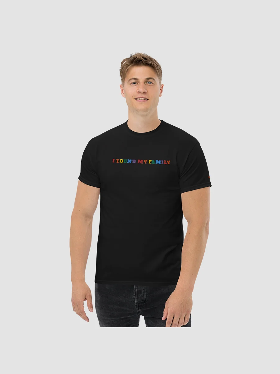 I Found My Family Embroidered T-Shirt product image (7)